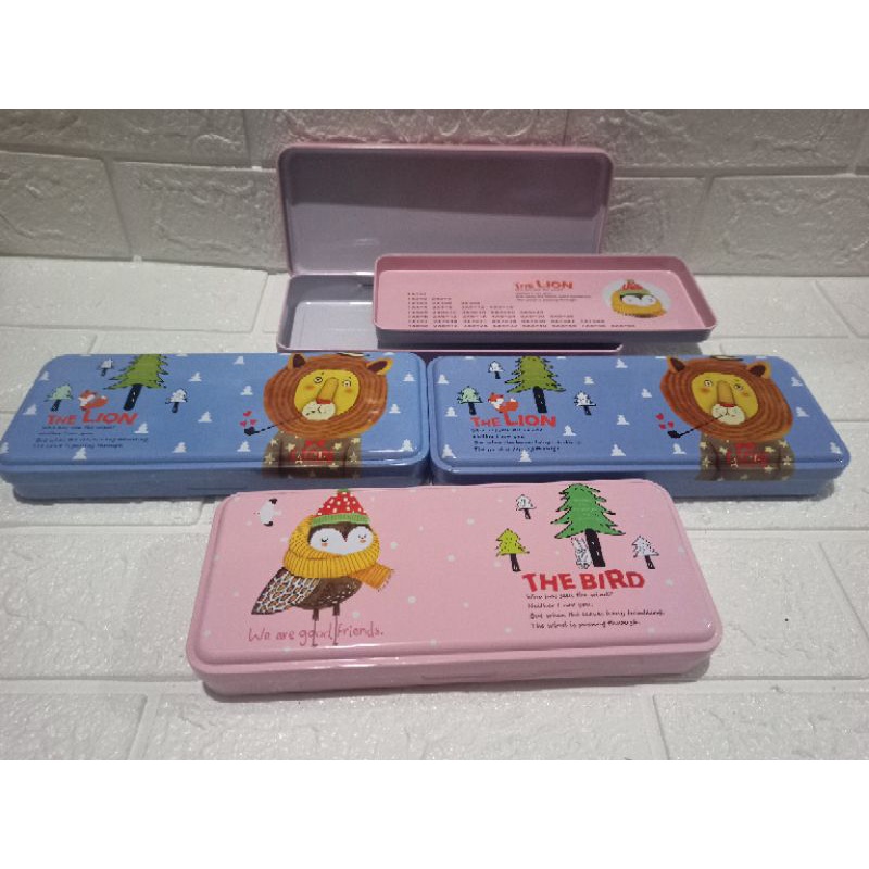 

Tempat Pensil Kaleng 2 Tingkat Tempat Pensil Karakter T-2