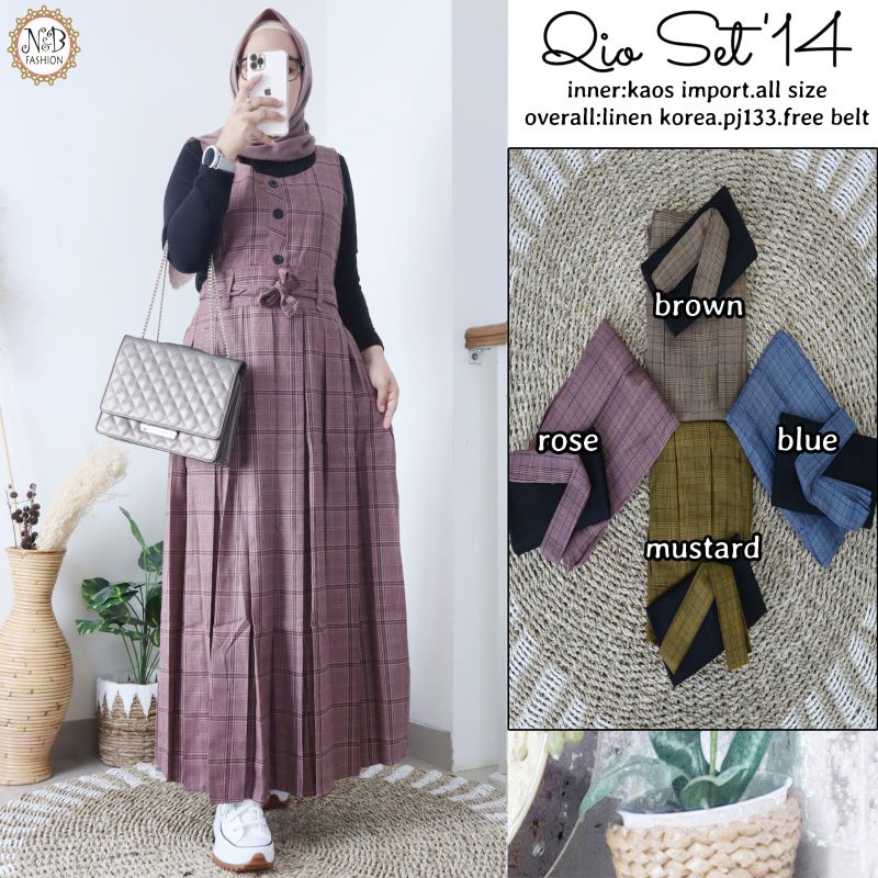 QIO SETELAN OVERALL INNER OUTER ori by NB