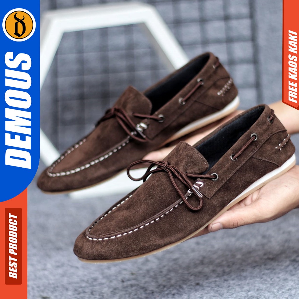 DEMOUS CORE Sepatu Casual Slip On Pria