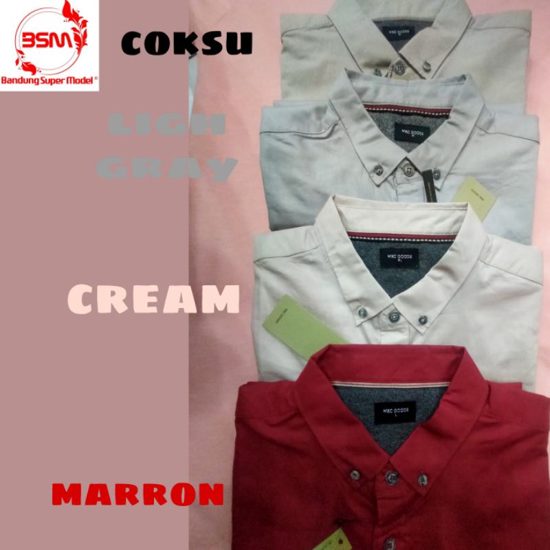 KEMEJA PANJANG PRIA  MXC GOODS