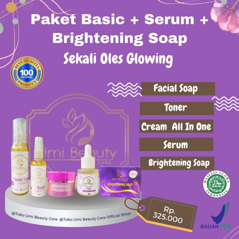 UBC paket acne kulit sensitif dan berjerawat