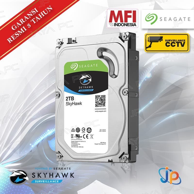 Seagate PC Skyhawk 2TB 3.5" HDD/ HD/ Hardisk/ Harddisk Internal CCTV
