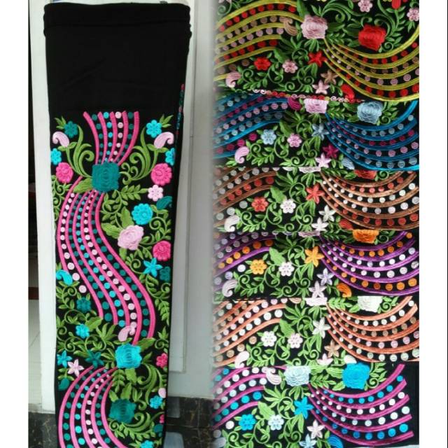 ROK LILIT BORDIR/ROK JETBLACK