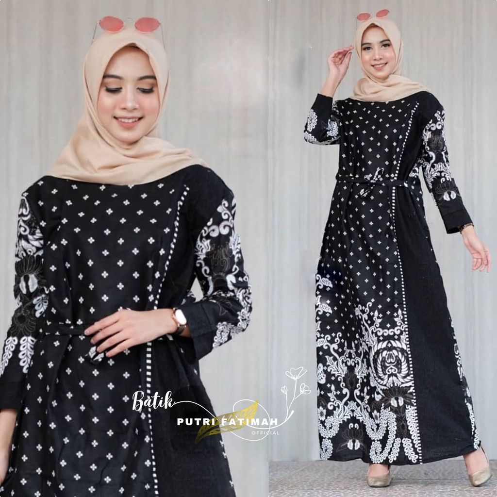 Jual Ms Gamis Batik Fashion Sriwedari Maxi Bumil Busui Busana Muslim