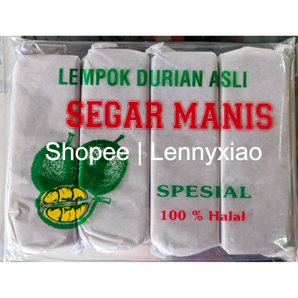 

LEMPOK DURIAN / DODOL DURIAN SEGAR MANIS 400 GR