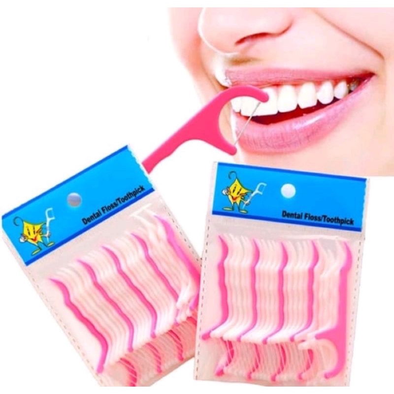 Dental Floss Murah Kemasan Plastik Benang Gigi ( Kode CRH)