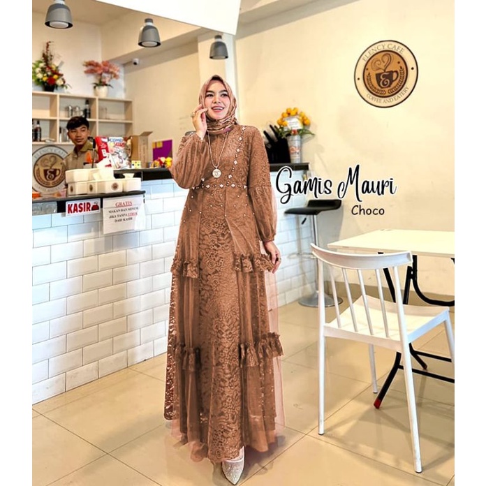 DRESS KONDANGAN BRUKAT MAURI BUSANA BAJU PESTA