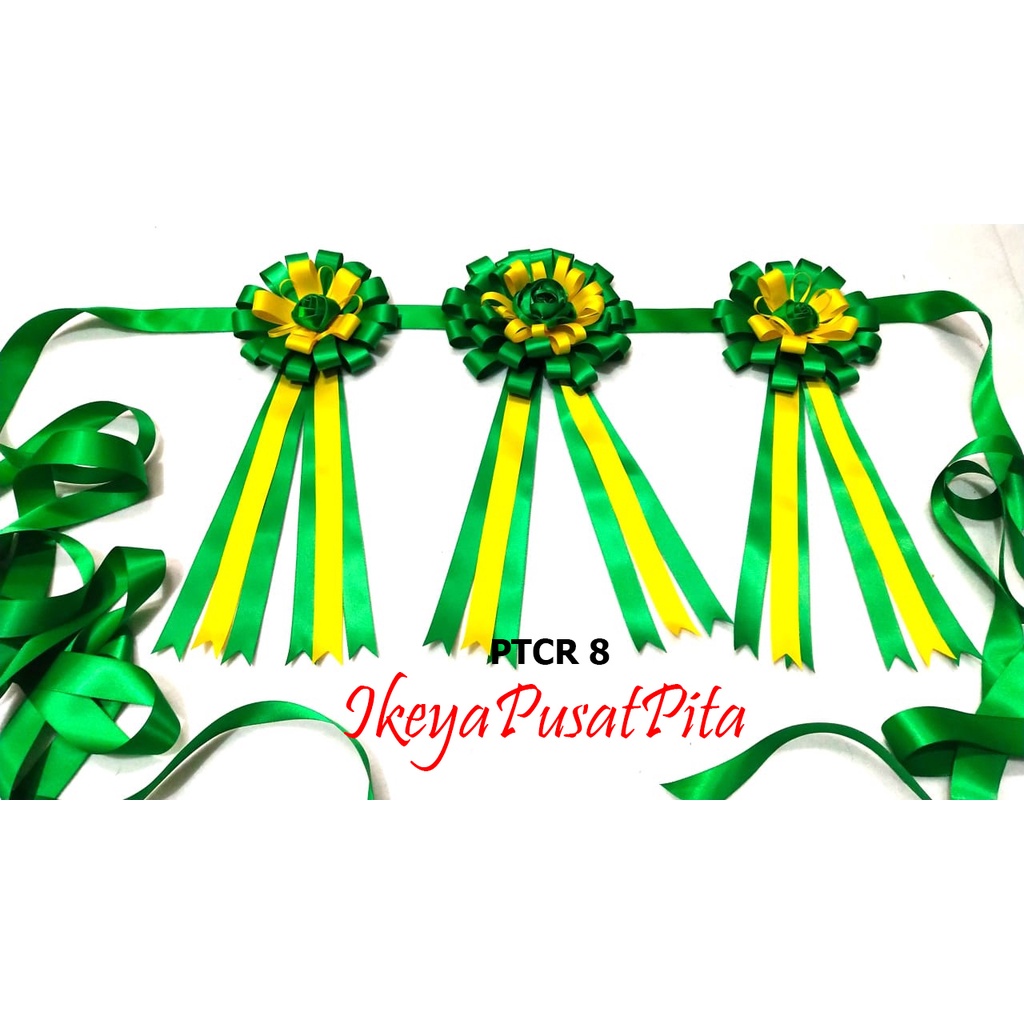 

(1 paket) Pita Peresmian | Pita Hias | Pita Florist | Pita Hampers | PTCR 8 | Toko Bahan Craft | Ikeya Pusat Pita