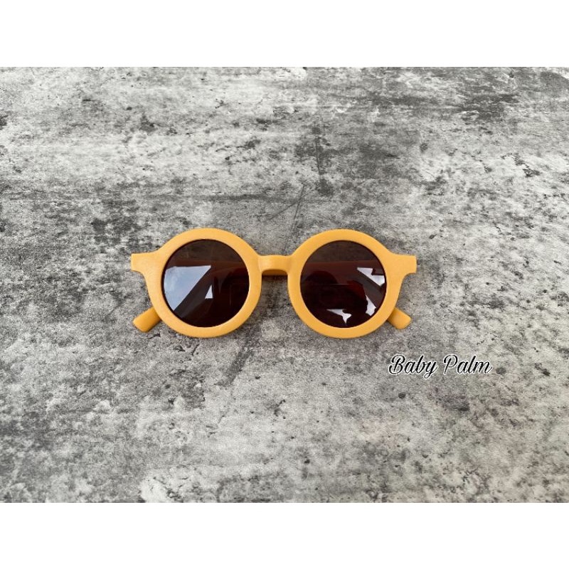KACAMATA ANAK UV 400 USIA 0-6 Tahun - KACAMATA BAYI-Yellow UV