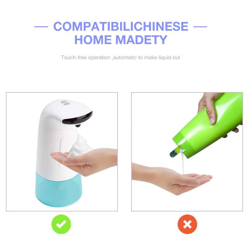 Dispenser Hand Sanitizer Sabun Otomatis Touchless Foaming Soap F0801