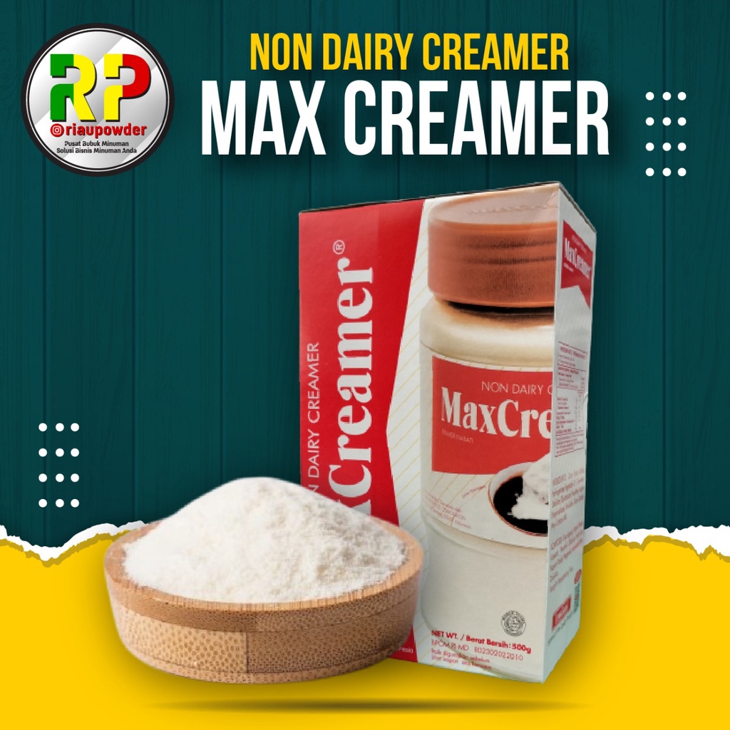 

Max Creamer 500gr (non dairy creamer)/ Refill