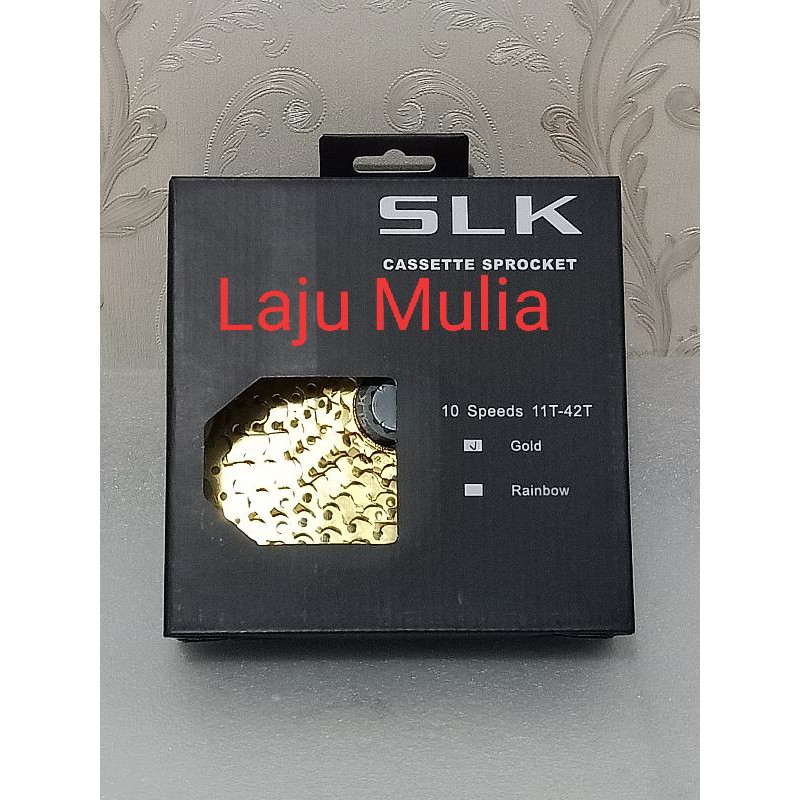 SPROCKET SLK 10 SPEED 11-42T GOLD