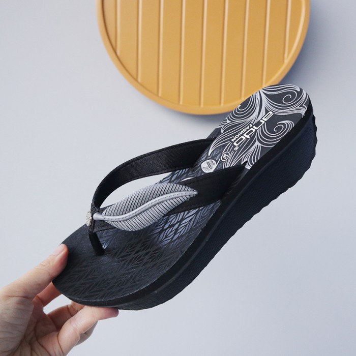WEDGES ANDO WEDGES WANITA SANDAL JEPIT ANDO SANDAL ANDO kimberly - perak, 36