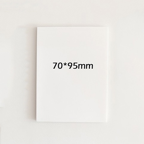 Winzige Transparent Sticky Notes transparan Memo Sticky Note Plastik Stiker Label Anti Air To Do List Untuk Kantor Sekolah-70*95mm