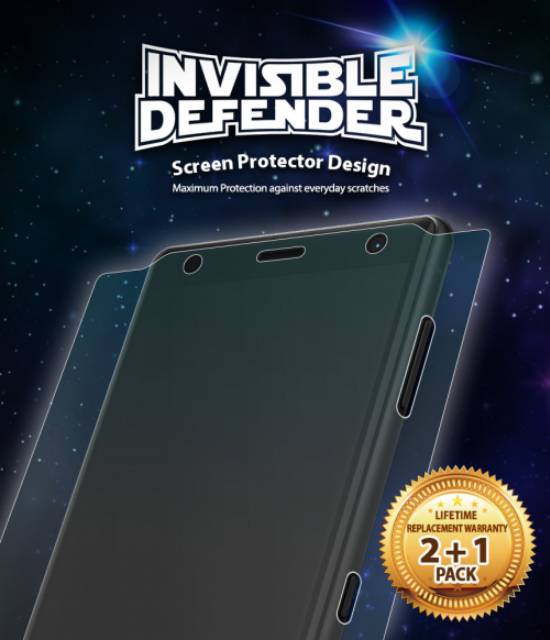 Ringke ID invisible defender full screen protector for Sony XZ2