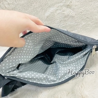 tas selempang hitam pita sling bag ribbon black high quality