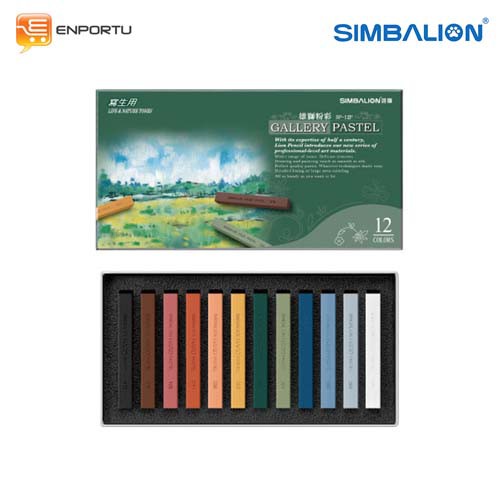 

Simbalion Galery Pastel 12 Colors For Life & Nature Tones SP-12P