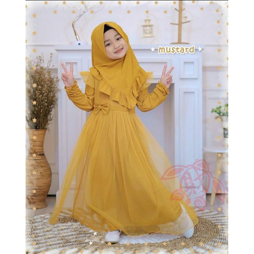 SYARI BARIBA KID MF / GAMIS BARIBA ANAK 2-4TH