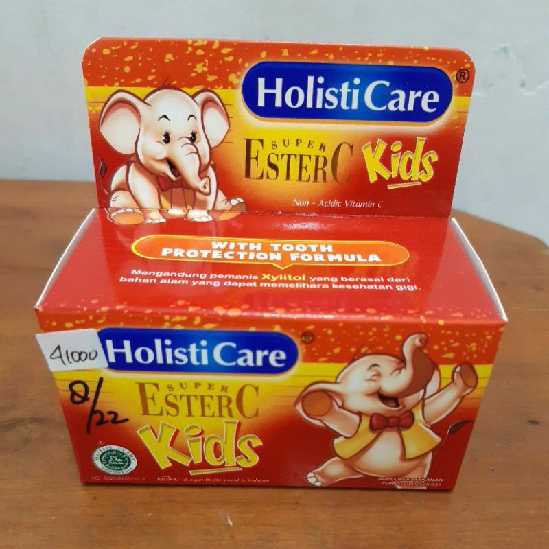 Holisticare Ester C Kids 30 kapsul