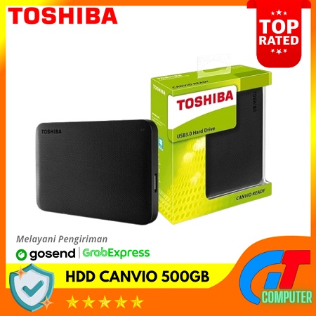 HARDDISK EXTERNAL TOSHIBA CANVIO READY 500GB