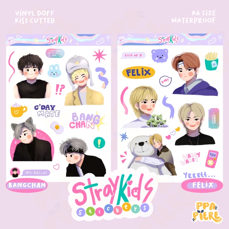 STRAY KIDS STICKERS