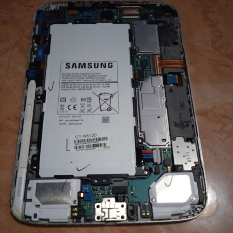 SAMSUNG GALAXY  TAB NOT 8  ( GT-N5120 ) Minus LCD