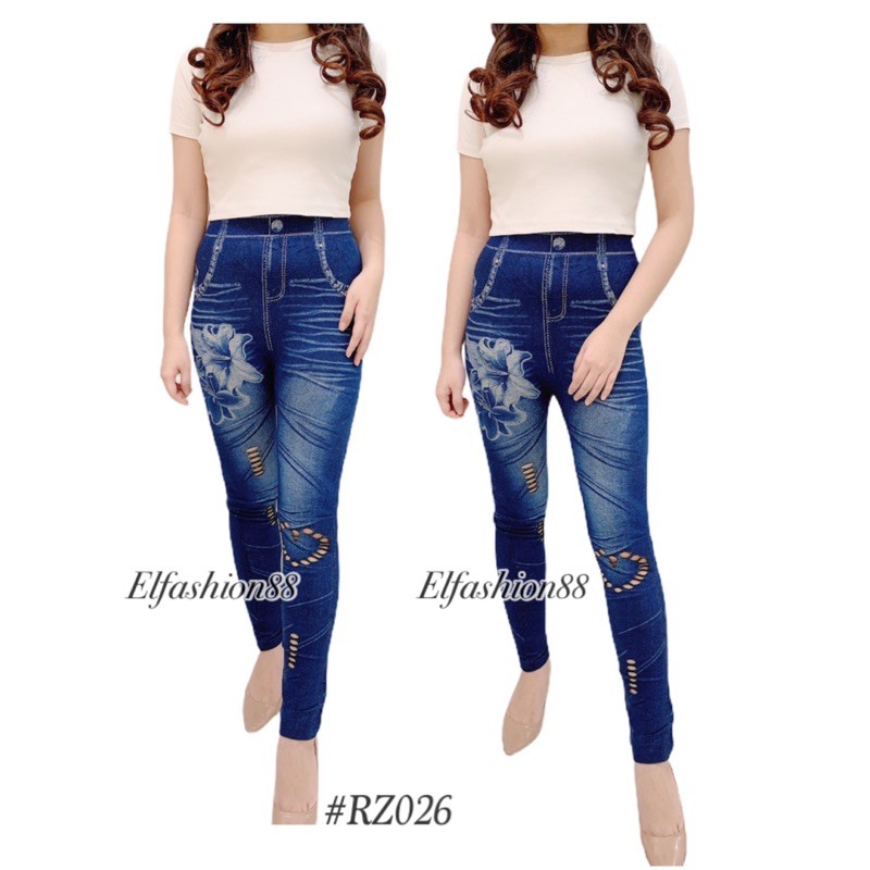 Celana Legging Jeans RZ026