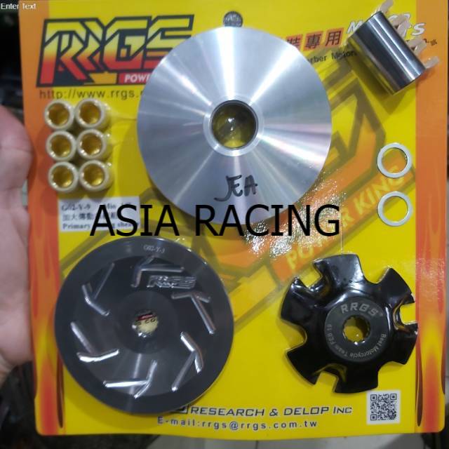 pulli pulley CVT pully rumah roller rrgs RRGS mio nouvo fino karbu