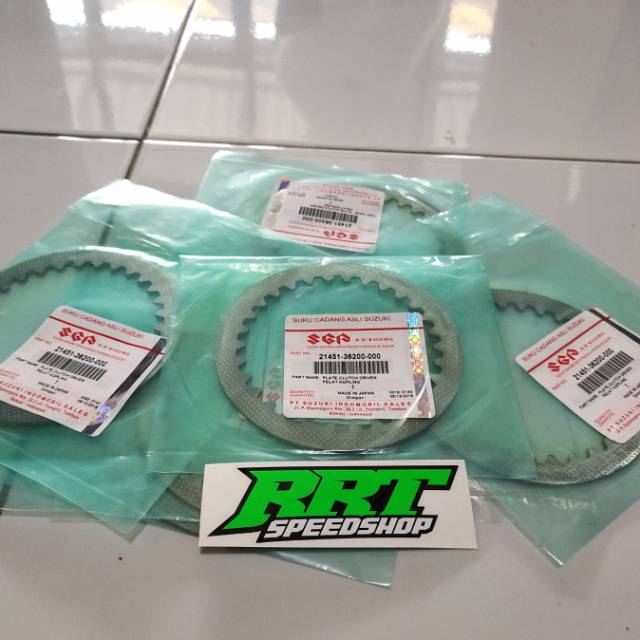 PLAT KAMPAS TOTOL BINTIK Kopling RGR PNP Satria F / Fu