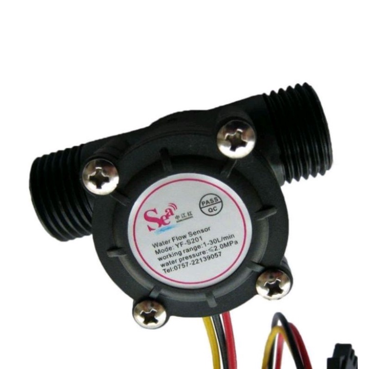 Flow Sensor 1/2 Inchi Pom Mini Digital Untuk Mesin Pertamini