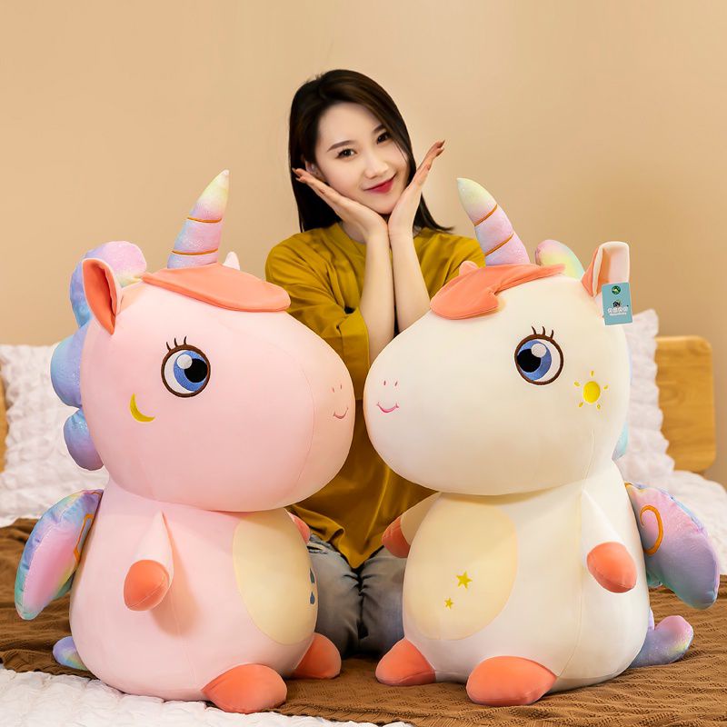 Boneka Unicorn Sayap 30cm Soft/Boneka Unicorn Halus dan Lembut