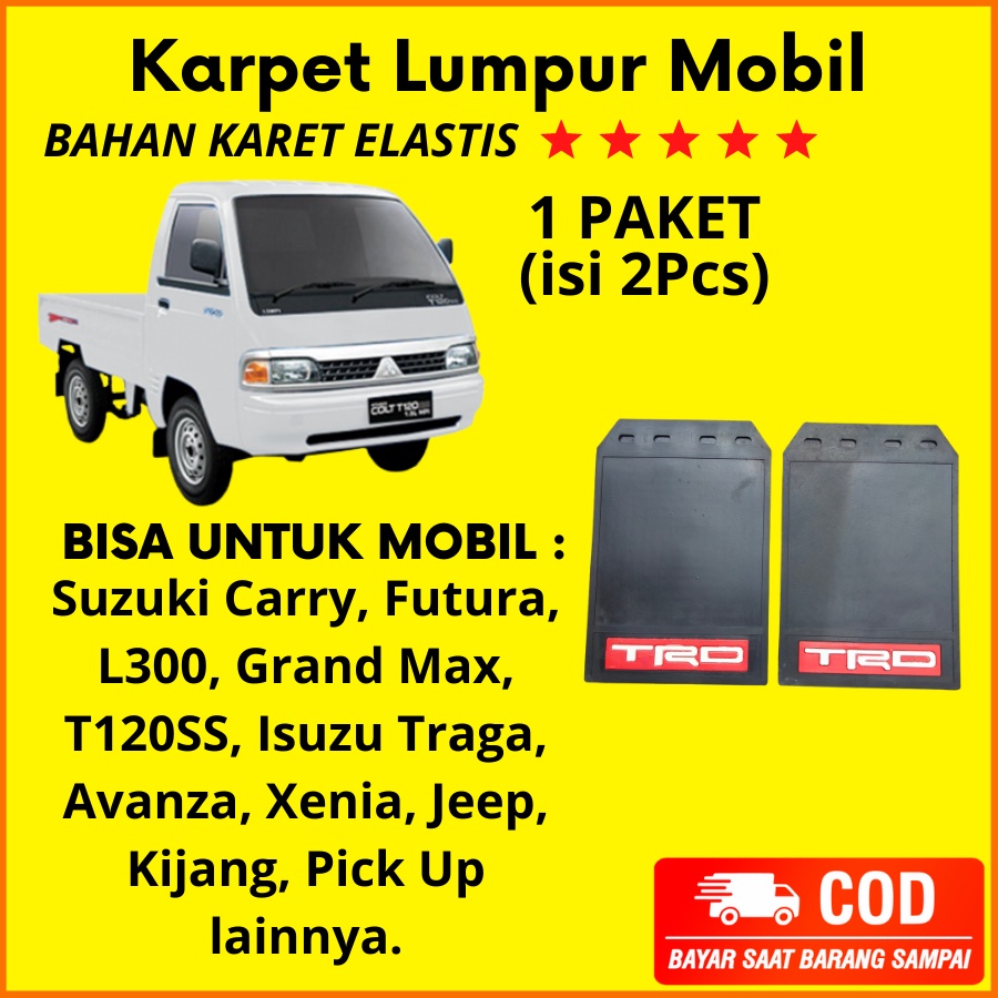 Karpet Lumpur Mobil Pick Up L300 Futura Apv Granmax Universal Termurah