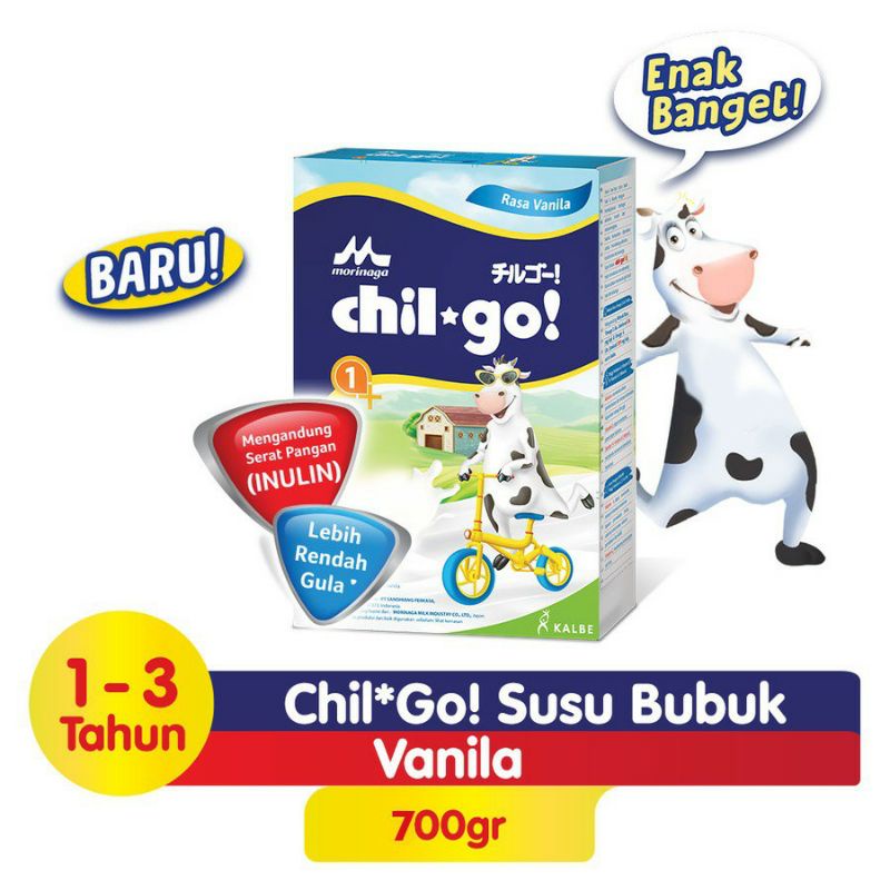 Chil Go Powder 1-3 Tahun Madu/ Vanila 700gram