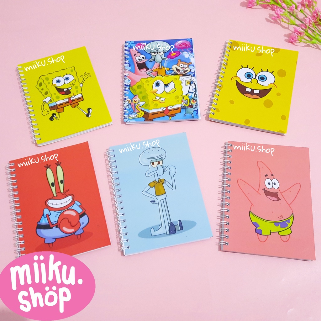 BUKU NOTES / NOTEBOOK SPONGEBOB