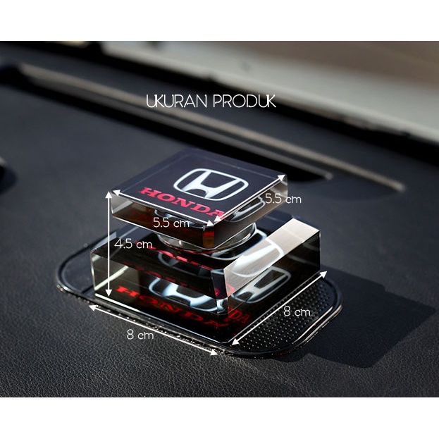 TA-002 Tempat Parfum Mobil Bahan Crystal Bisa Isi Ulang Cantik