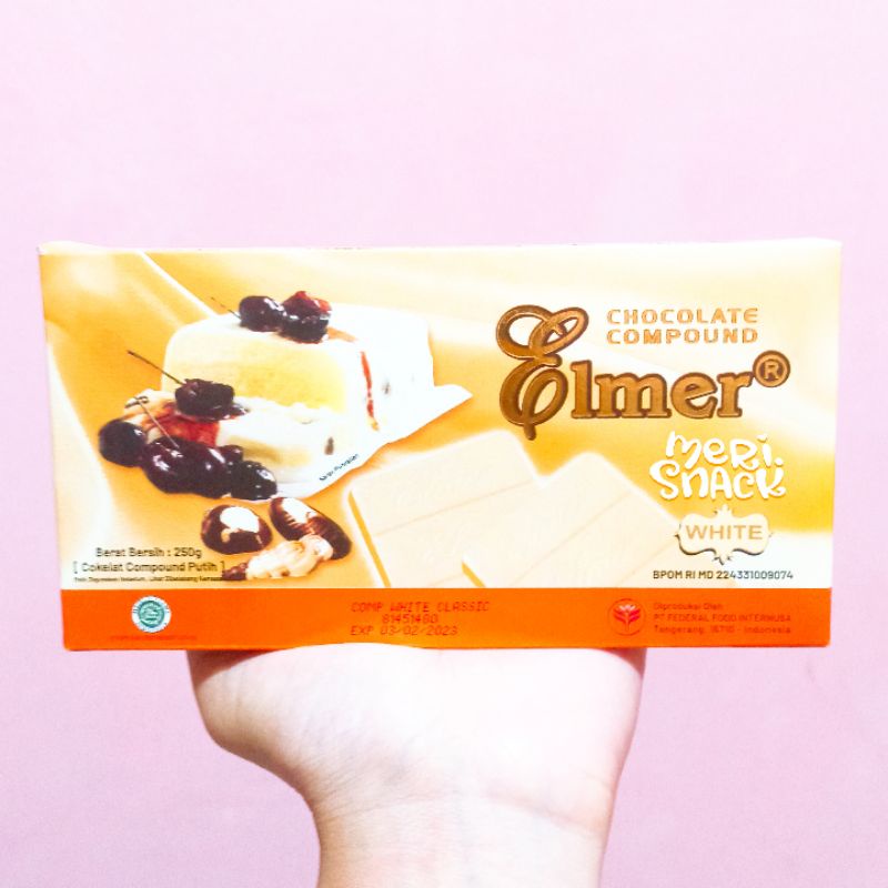 

Elmer White Chocolate Compound 250gr