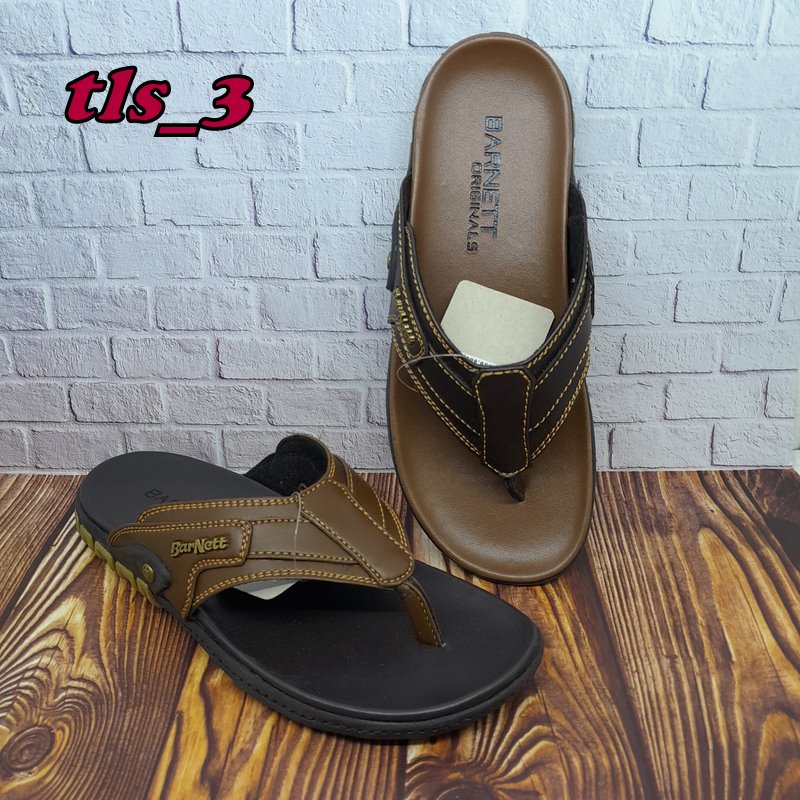 Sandal Pria Barnett Reno Max King Original 39-43 Sendal Cowok Japit Kasual