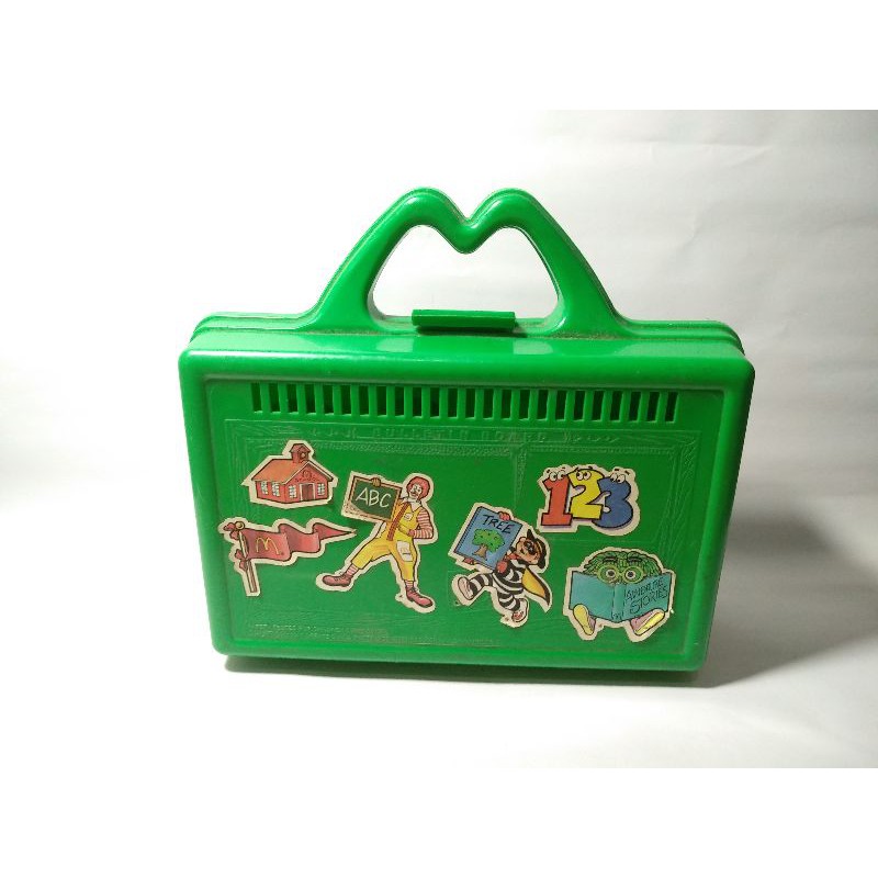 Maskot Mcd Box Ronald Mcdonalds Happy Meal Kotak Makan Bola Rare Jadul Ball Retro Antik Klasik Toys