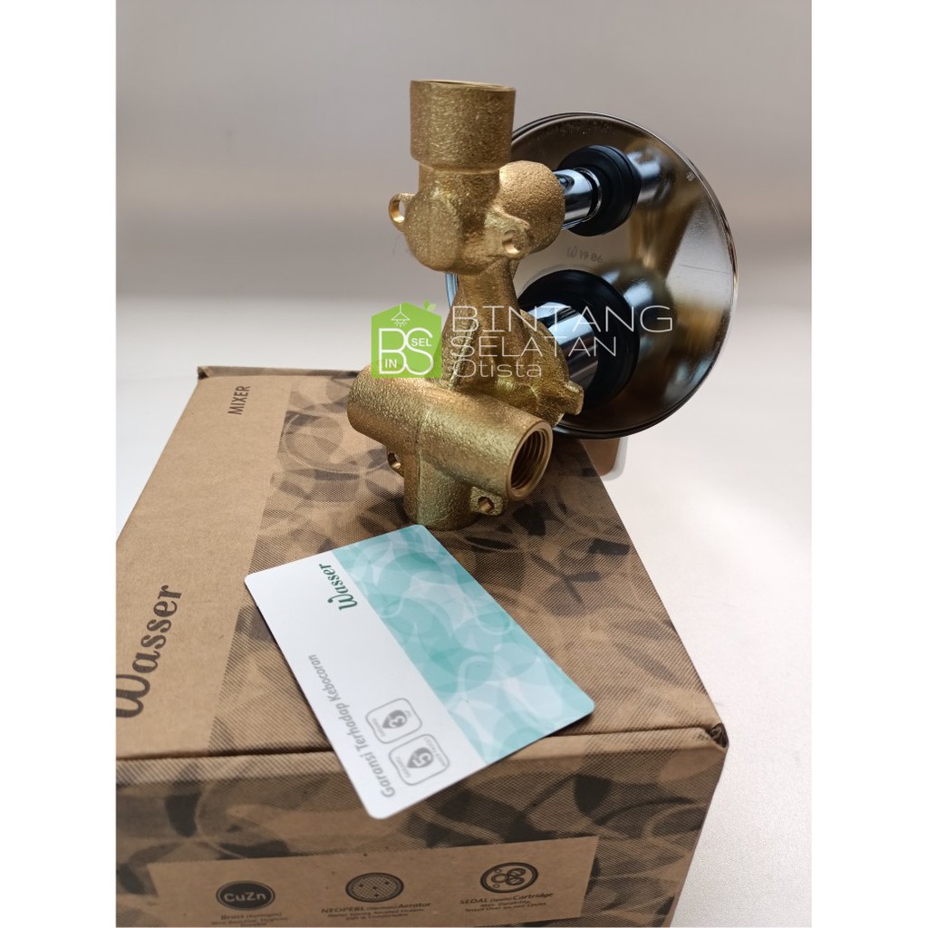 Wasser MBT-X060 Single Lever Concealed Bath &amp; Shower Mixer