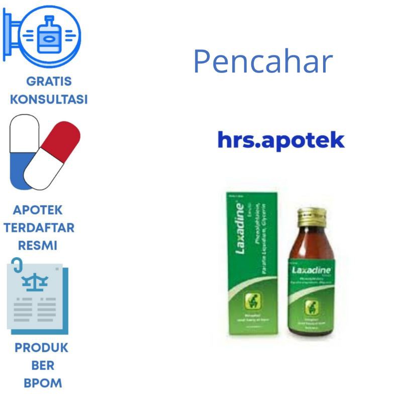 

Laxadine sirup (melancarkan BAB)