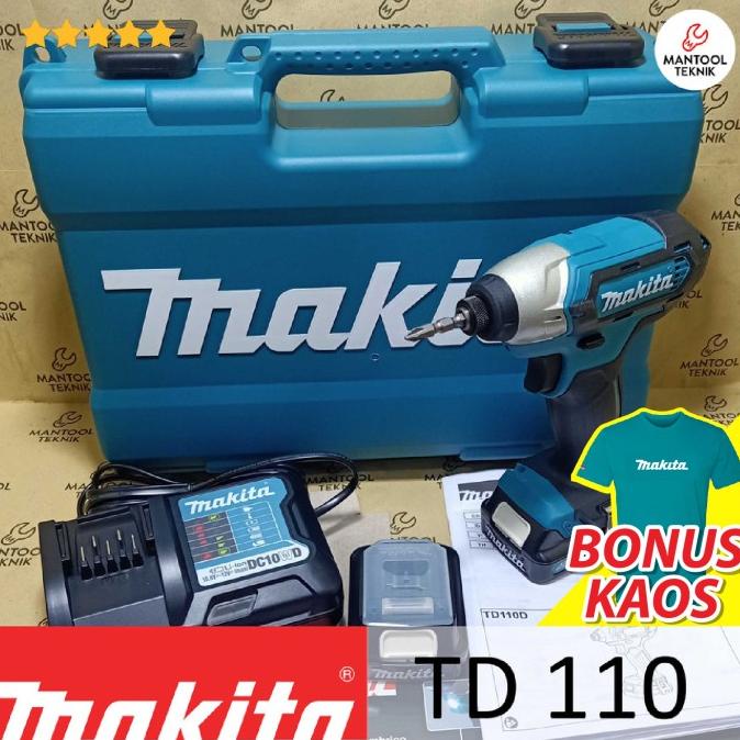 Td110 / Td 110 / Td110Dwye Makita Cordless Impact Driver Mesin Obeng