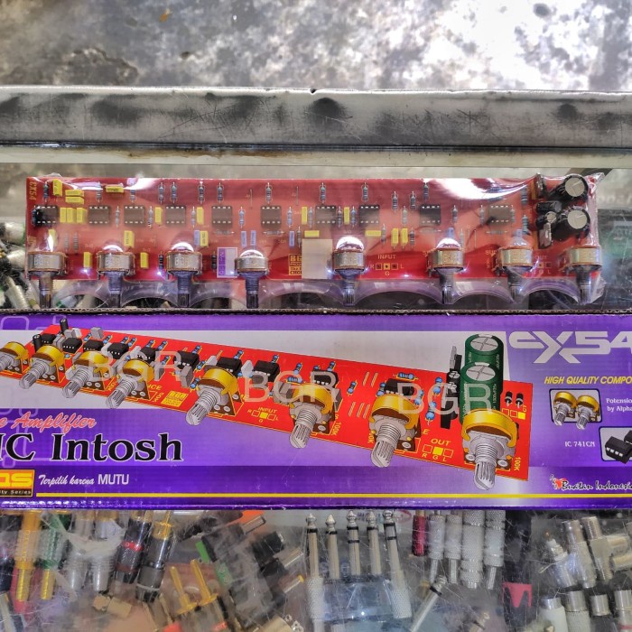 Kit Tone Control Tune Kontrol Stereo Machintosh CX54 CX 54 Parametric BELL