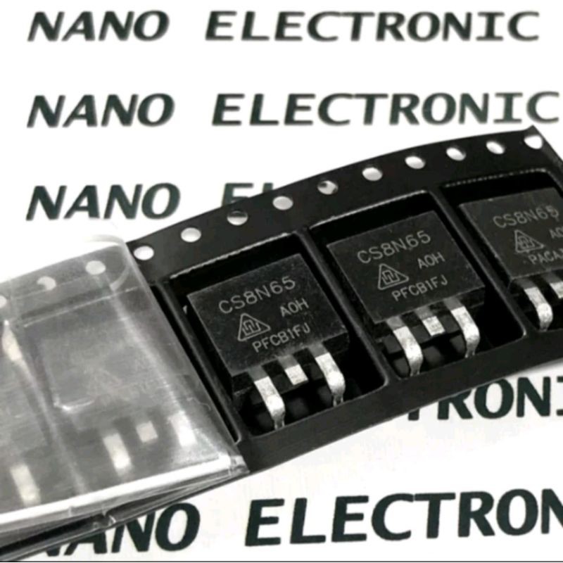 Transistor MOSFET N-Channel CS8N65 8N65 TO-263