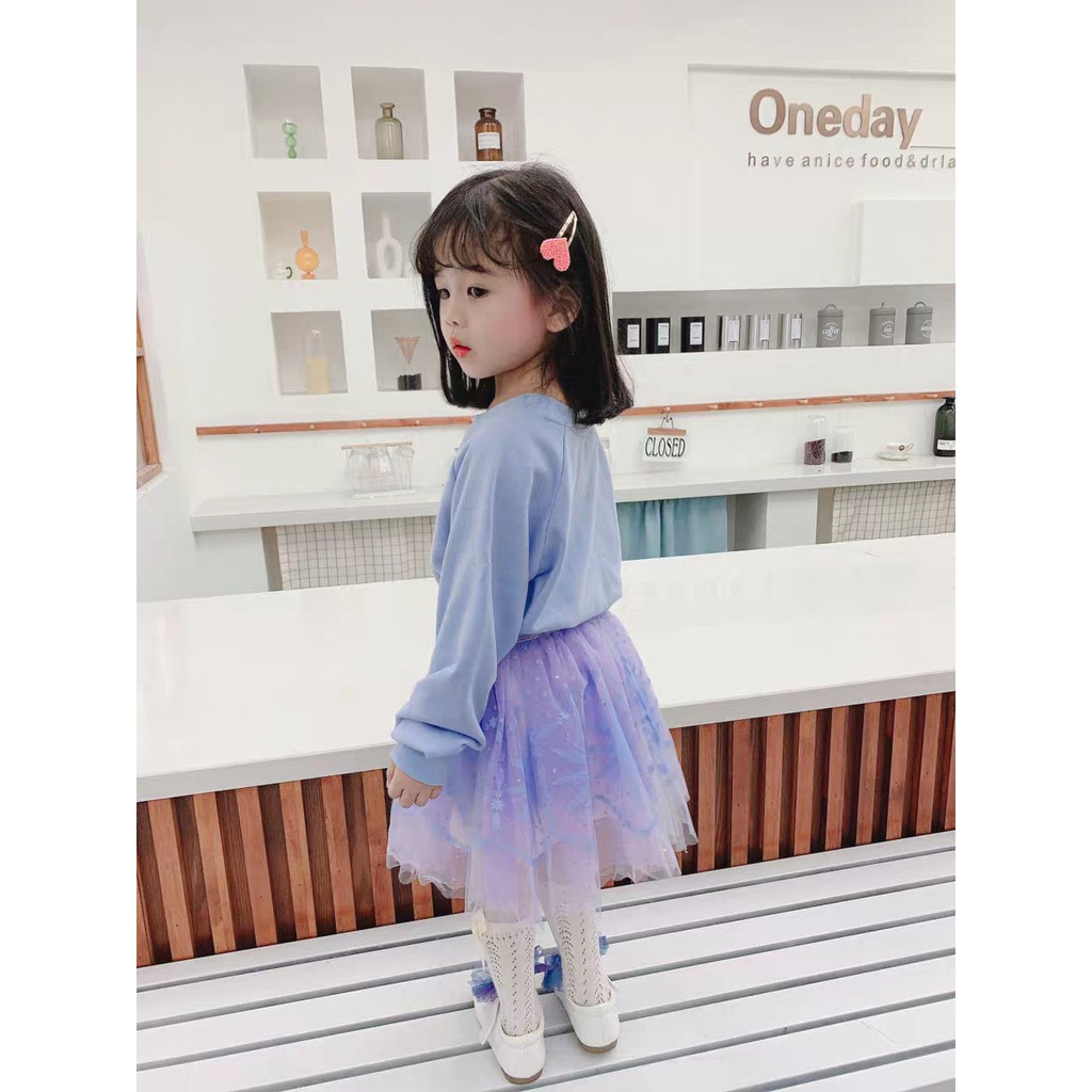 babyfit SWEATER ELLSA baju setelan anak perempuan blus lengan panjang dengan rok tutu