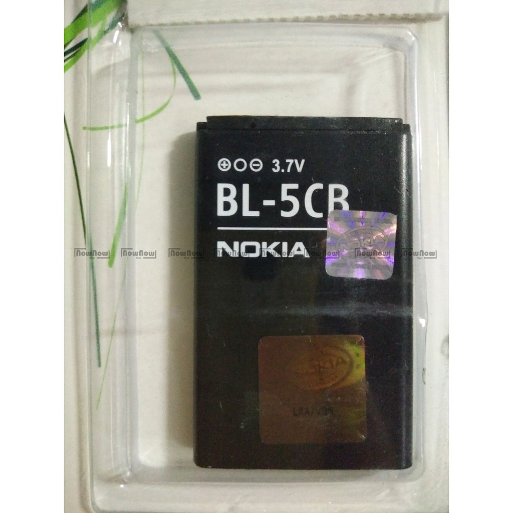 Baterai Nokia N100 N101 N103 N105 N109 N111 N113 BL-5CB BL5CB Original ORI OEM Batre Battery