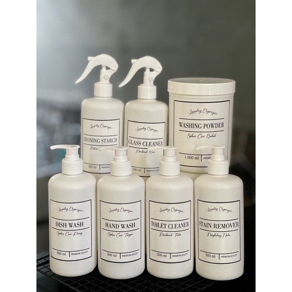 Refill Botol Aestetic laundry room floor cleaner laundry organiser botol refill