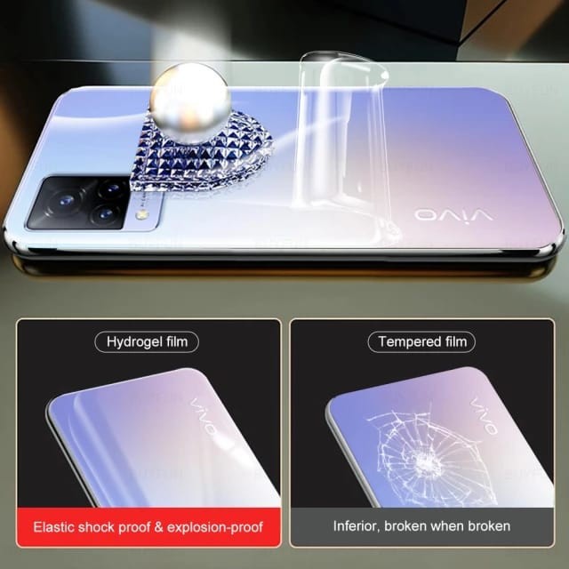 VIVO V23 5G V21 4G / V21 5G CLEAR BACK HYDROGEL ANTI GORES BELAKANG