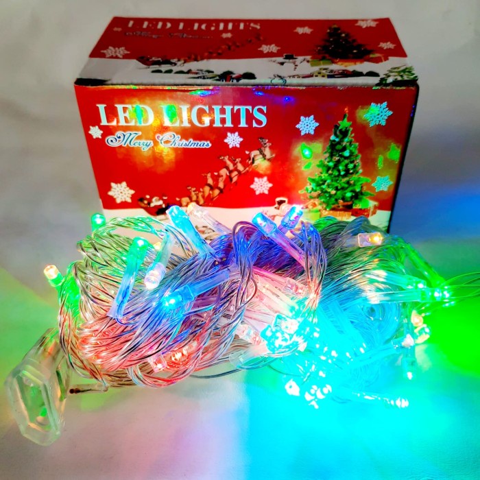 Lampu Natal 10m Lampu Tumblr Murah Hiasan Natal Twinkle Light Grosir Hiasan Natal Harga Grosir Termurah