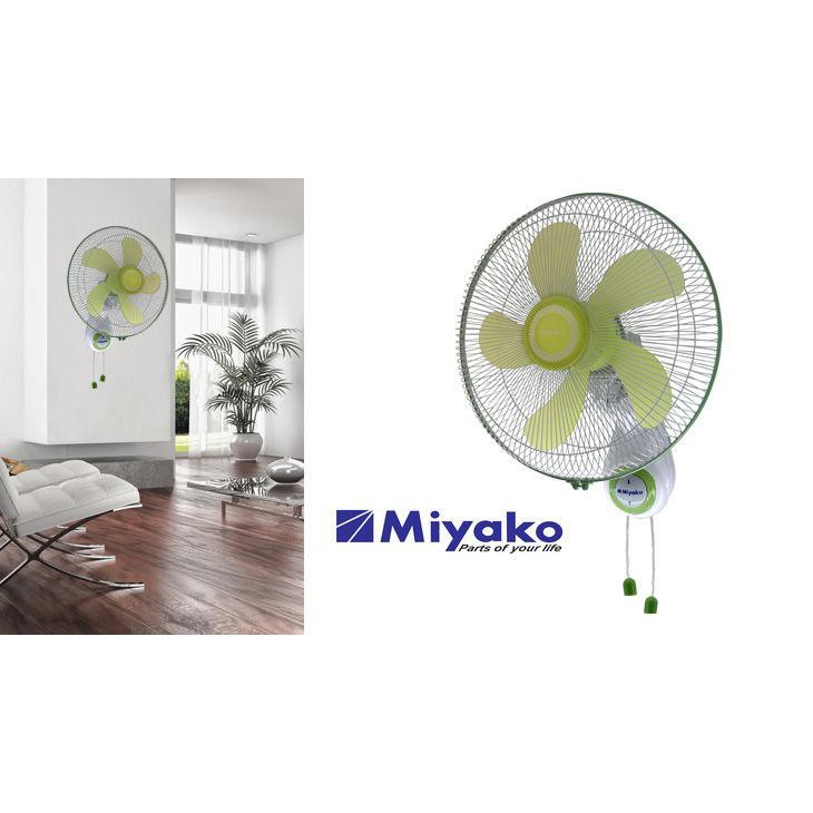 Kipas Angin Dinding Miyako 16 Inch Wall Fan 5 Baling Angin Kencang Miyako KAW 1662 KAW1662