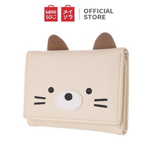 MINISO Dompet Wanita Pendek Kecil Lipat Motif Lucu 